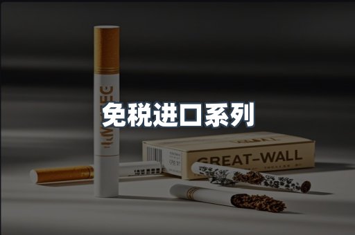 免税进口系列